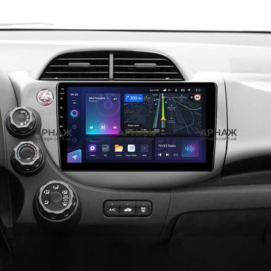 Штатна магнітола Teyes CC3L 4+32 Gb Honda Jazz 2 GG Fit 2 GE 2007 - 2014 10"