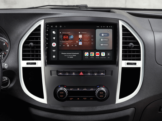 Штатна магнітола Gazer T6010-W447 PRO MAX Mercedes-Benz Vito 3 (W447) 2014-2020