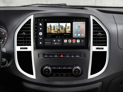 Штатна магнітола Gazer T6010-W447 PRO MAX Mercedes-Benz Vito 3 (W447) 2014-2020
