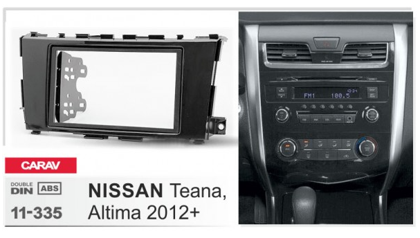 Рамка перехідна Carav 11-335 Nissan Teana. Altima 2012+