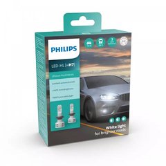 LED автолампы Philips H7 11972U51X2 LED Ultinon Pro5100 +160% 12/24V