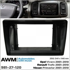 Переходная рамка AWM 981-27-120 Renault Trafic. Opel Vivaro. Nissan Primastar