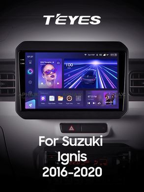 Штатная магнитола Teyes CC3 2K 6+128 Gb 360&deg; Suzuki Ignis 2016-2020 9"