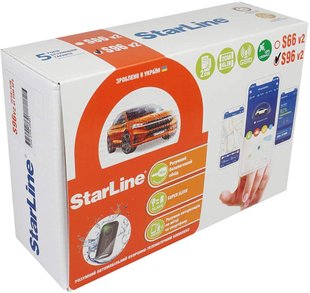 Автосигналізація Starline S96 V2 BT 2CAN+4LIN GSM-GPS Treeum