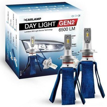 Светодиодные автолампы Carlamp Day Light GEN2 H7 6500LM 6000K