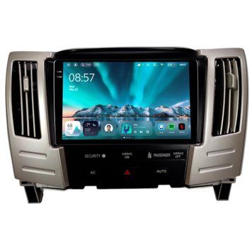Штатная магнитола Teyes CC4 2K 6+64 Gb Lexus RX300 RX330 RX350 TOYOTA HARRIER 2004-2008 LZ 9" (L2)