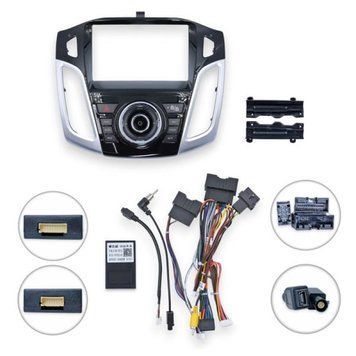 Комплект рамка+проводка QIV QBRK 1104-18 Ford Focus 3 Mk 3 2011-2019 (K1) 9"
