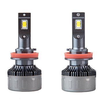LED автолампы Pulso M5/H8/H9/H11/H16/LED-chips CSP/9-16v/2*70w/16000Lm/6500K