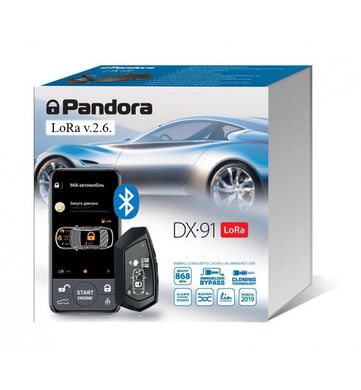 Автосигнализація Pandora DX 91 LoRa v.2.6
