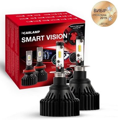 Світлодіодні автолампи Carlamp Smart Vision H3 8000 Lm 6500 K