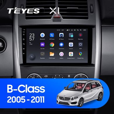 Штатная магнитола Teyes X1 2+32Gb Wi-Fi Mercedes Benz B-Class T245 2005-2011 (CAN OD) 9"