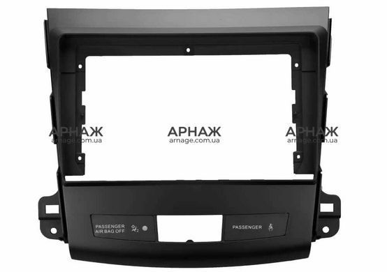 Штатна магнітола Teyes CC4 Pro 2K 8+128 Gb Mitsubishi Outlander 2 CW0W 2005-2013 / Citroen C-Crosser 1 2007-2013 (B) 9"