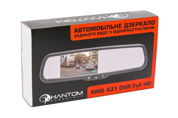 Зеркало заднего вида Phantom RMS-431 DVR Full HD