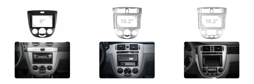 Штатная магнитола Sigma X10464 10 4+64 Gb Chevrolet Lacetti J200 Buick Excelle Hrv 2004-2013 For Daewoo Gentra 2 2013 A