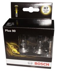 Автолампа Bosch Plus 90 Н7 55W 12V PX26d (1987301075)