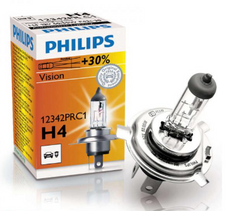 Лампа галогенная Philips H4 Premium 60/55W P43t 12342PRC1