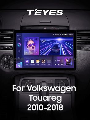 Штатна магнітола Teyes CC3 2K 6+128 Gb Volkswagen Touareg FL NF 2010-2018 (B) без оптики 13"