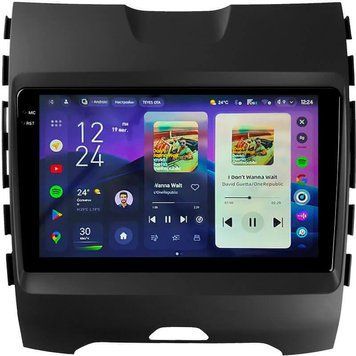 Штатная магнитола Teyes CC4 2K 8+128 Gb Ford Edge 2 2015-2018 (F1) 9" (L2)