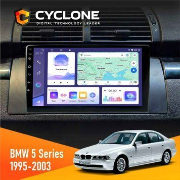 Штатна магнітола CYCLONE BMW 5 Series (E39) 1995-2003 Радіо модуль C9-011 4/64. DSP