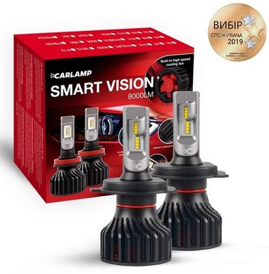Світлодіодні автолампи Carlamp Smart Vision H4 8000 Lm 6500 K
