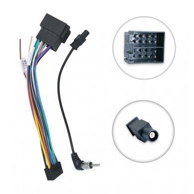 Комплект рамка+проводка QIV Volkswagen Universal (W1) 10"