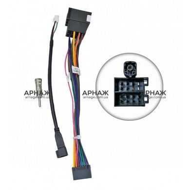Комплект рамка+проводка QIV Mercedes Benz Smart Fortwo 2 2011-2017 9"