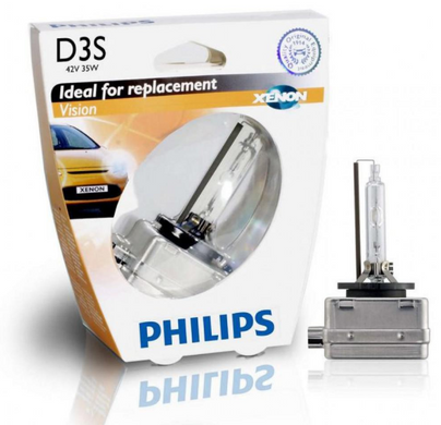 Ксеноновая лампа Philips D3S Vision (ориг) 42403VIS1