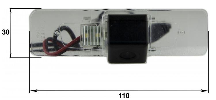 Камера заднього виду Falcon SC36SCCD Subaru