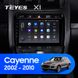 Штатная магнитола Teyes X1 2+32Gb Wi-Fi Porsche Cayenne I 1 9PA 2002-2010 9"