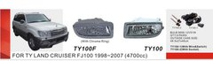 Противотуманные фары Dlaa TY-100-2 Toyota LC FJ100 1998-2007