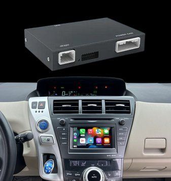 Бездротовий CarPlay та Android Auto для Toyota Prius V(2016 - 2017) Touch2 / Entune 2.0 System.