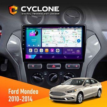 Штатна магнітола CYCLONE Ford Mondeo 2010-2014 C10-002 2/32. 4G. 2k