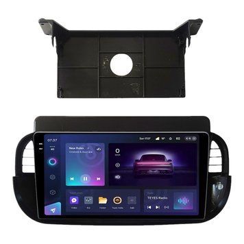 Штатная магнитола Teyes CC3 2K 4+32 Gb Fiat 500 2007-2015 Black 9"