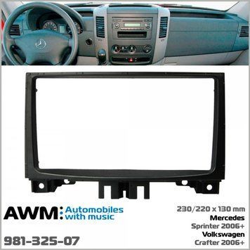 Перехідна рамка AWM 981-325-07 Mercedes Sprinter. Volkswagen Crafter