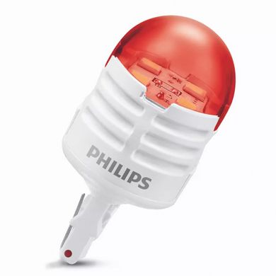LED автолампы Philips 11066U30RB2 W21/5W LED 12V Ultinon Pro3000 RED
