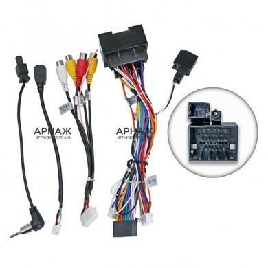 Комплект рамка+проводка QIV Opel Corsa 2014-2019 Adam 2013-2019 9"