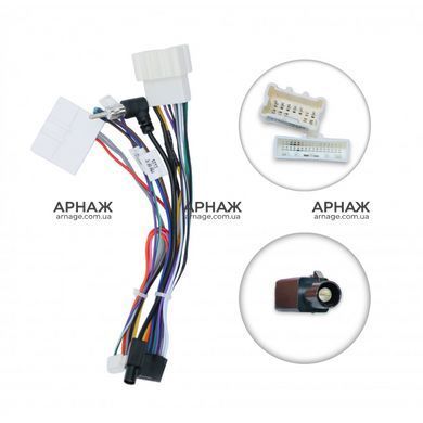 Комплект рамка+проводка QIV Mercedes Benz Smart Fortwo 3 C453 A453 W453 2016-2018 9"
