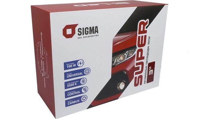 Bi-Led лінзи Sigma Bi-LED SUPER 2.5''