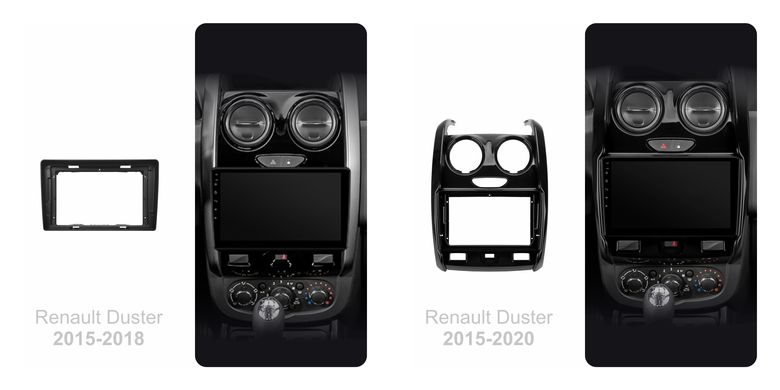 Штатна магнітола Sigma X9232 2+32 Gb Renault Duster 2015-2020 9"