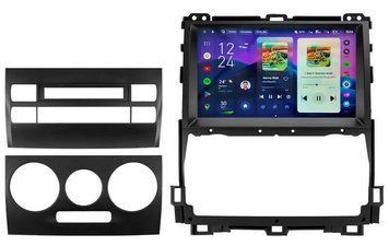 Штатна магнітола Teyes CC4 2K 8+128 Gb Toyota Land Cruiser Prado 120 3 III Lexus GX470 GX 470 J120 2002-2009 (F3) 9"