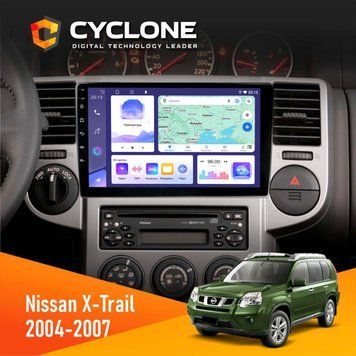 Штатна магнітола CYCLONE Nissan X-Trail 2004-2007 C10-011 4/64. DSP