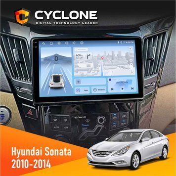 Штатная магнитола CYCLONE Hyundai Sonata (YF) 2010-2014 CAN C9-012 4/64 DSP 4G