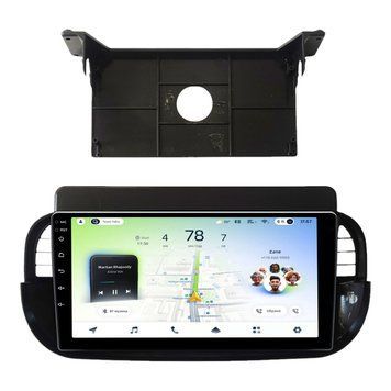 Штатна магнітола Teyes CC4L 4+64 Gb Fiat 500 2007-2015 Black 9"