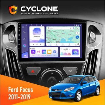 Штатна магнітола CYCLONE Ford Focus 2011-2019 C9-012 4/64 DSP 4G