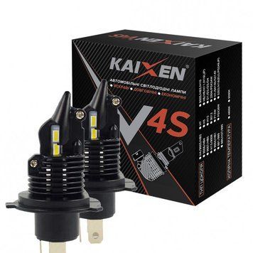 Светодиодные автолампы Kaixen V4S H4 3000K 20W