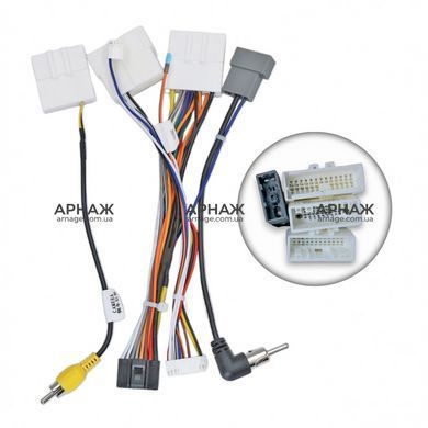 Комплект рамка+проводка QIV Nissan Qashqai 1 J10. Dualis. Rogue 2007-2015 (F3) (W2) 9"