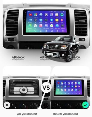 Штатная магнитола Teyes CC3 6+128 Gb 360&deg; Nissan Navara D40 2004-2010 9"