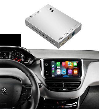Беспроводной CarPlay и AndroidAuto для Peugeot 208 (2012-2019) SMEG&MRN System