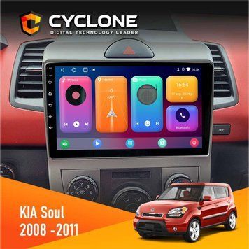 Штатная магнитола CYCLONE Kia Soul AM 2008-2011 C9 CPL 2/32