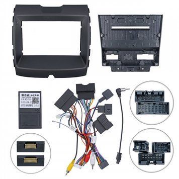 Комплект рамка+проводка QIV QBR-K 1125-47 Ford Edge 2 2015-2024 (K2) 9"